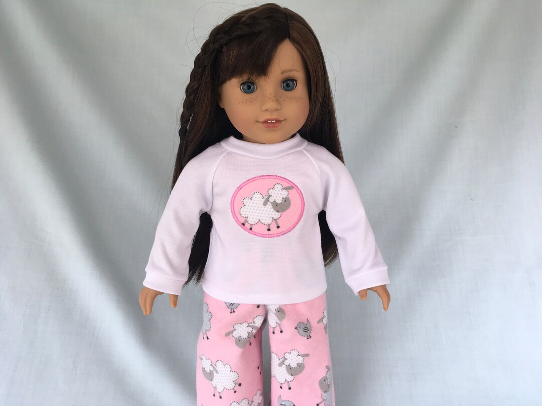 Sheep/lamb Easter Pajamas for American Girl/18 Inch Doll Etsy