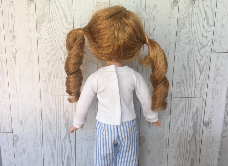 Frozen Elsa and Anna Pajamas for 14 Inch Dolls image 7