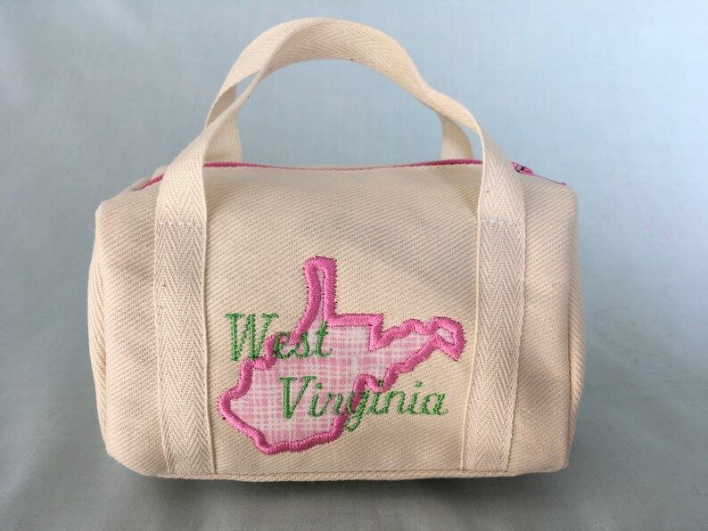 US States Duffle Bag for American Girl/18 Inch Doll Etsy