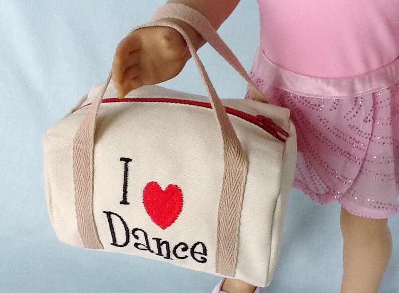 Dance Duffle Bag for American Girl/18 Inch Doll Etsy