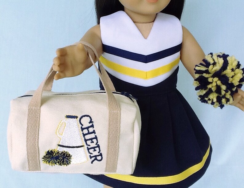 Cheer Duffle Bag for American Girl/18 Inch Doll Etsy