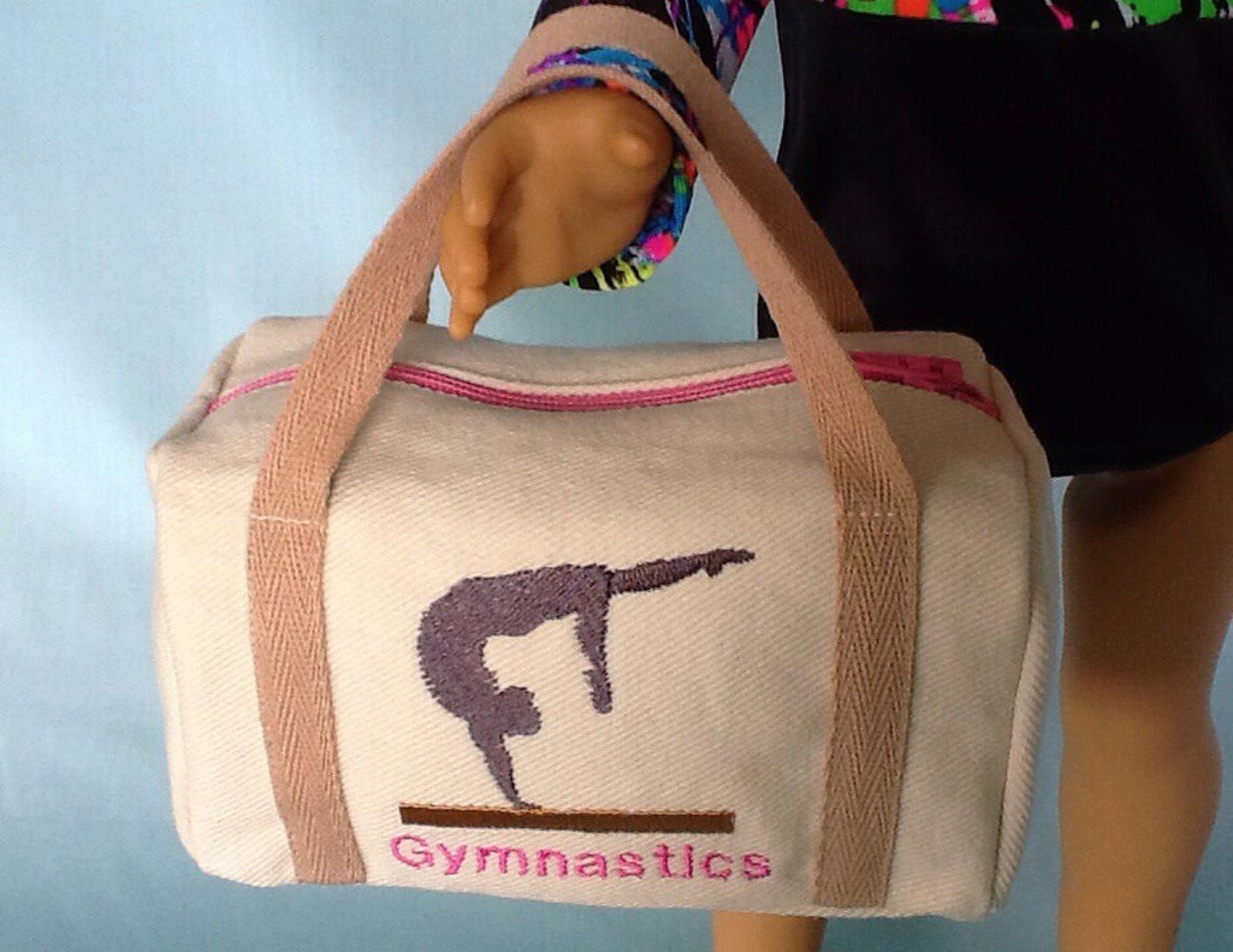 Gymnastics Duffle Bag for American Girl/18 Inch Doll Etsy