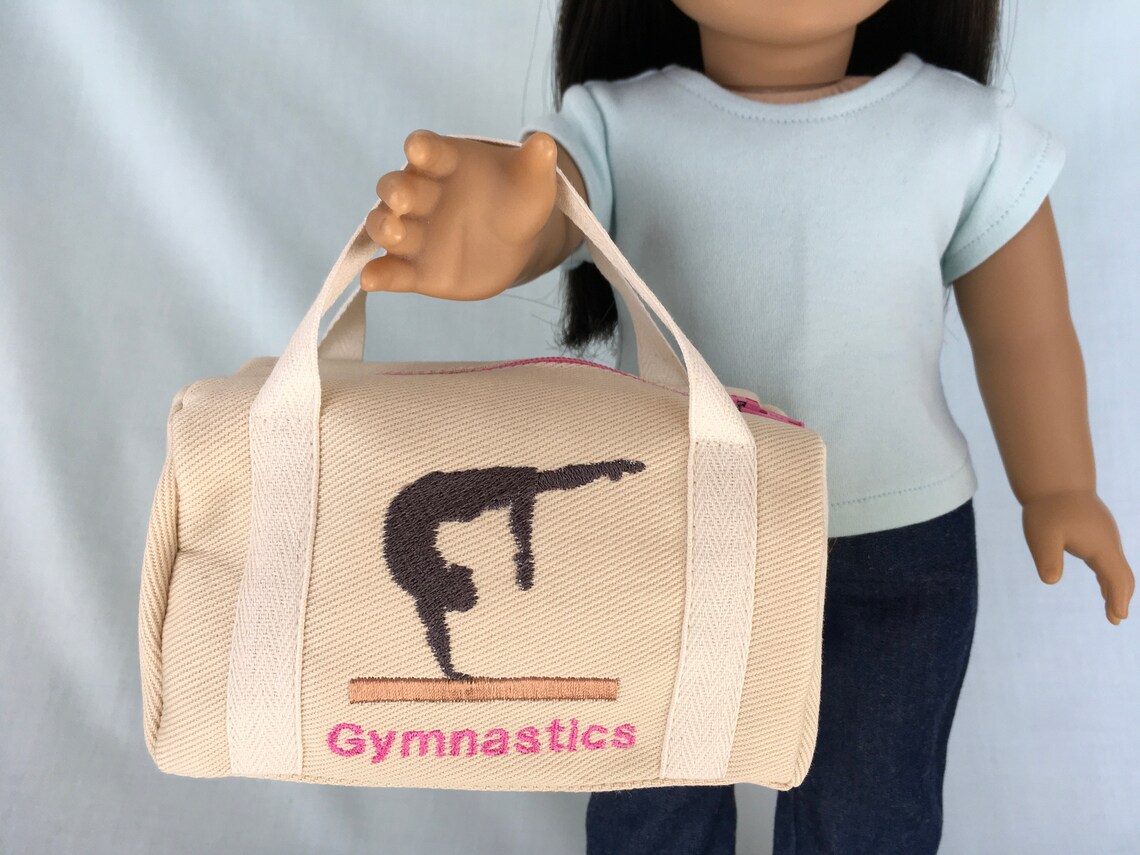Gymnastics Duffle Bag for American Girl/18 Inch Doll Etsy