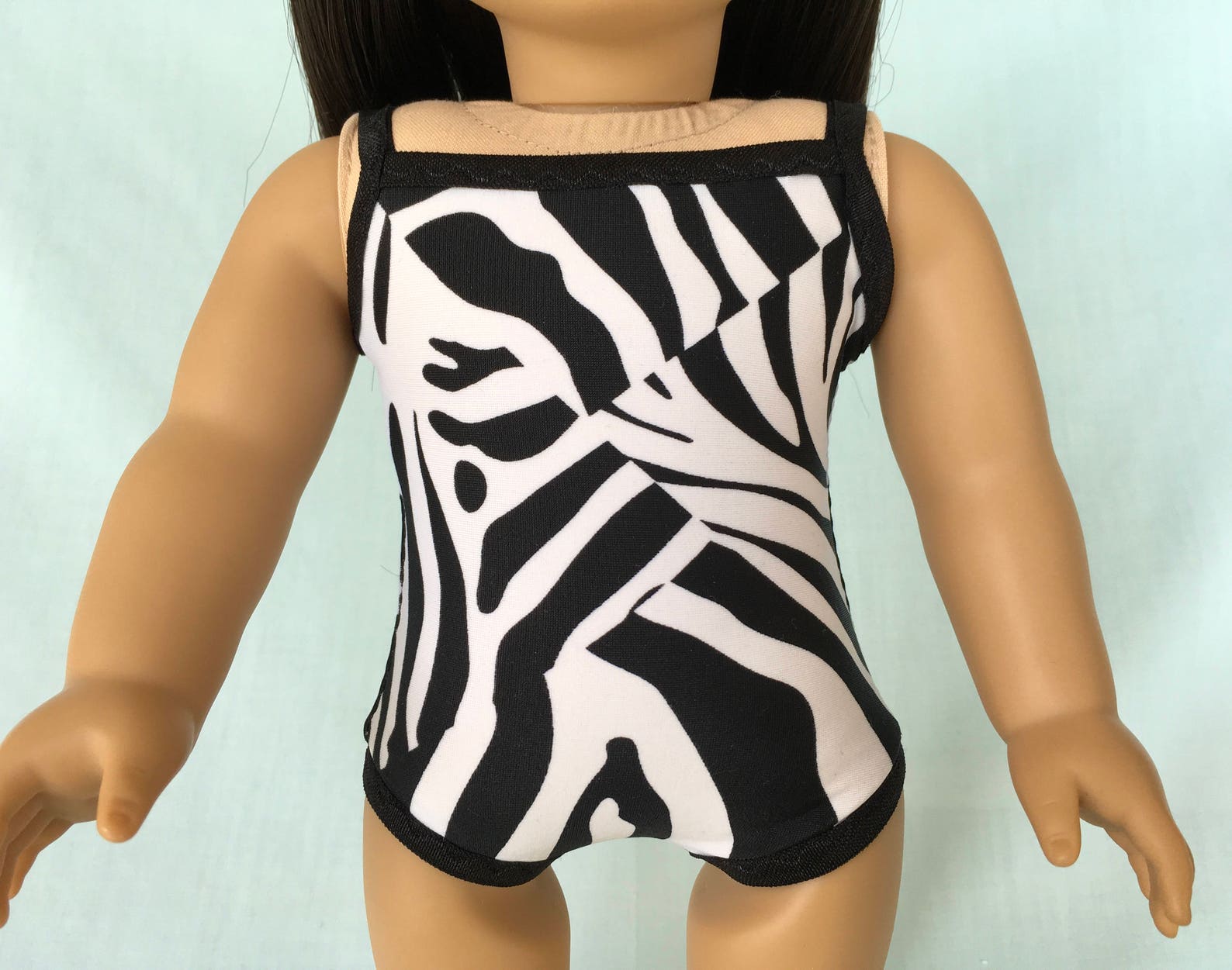 Zebra Bathing Suit and Beach Bag for American Girl/18 Inch Etsy