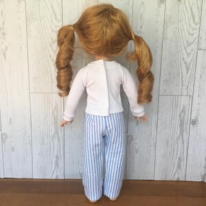 Frozen Elsa and Anna Pajamas for 14 Inch Dolls image 8