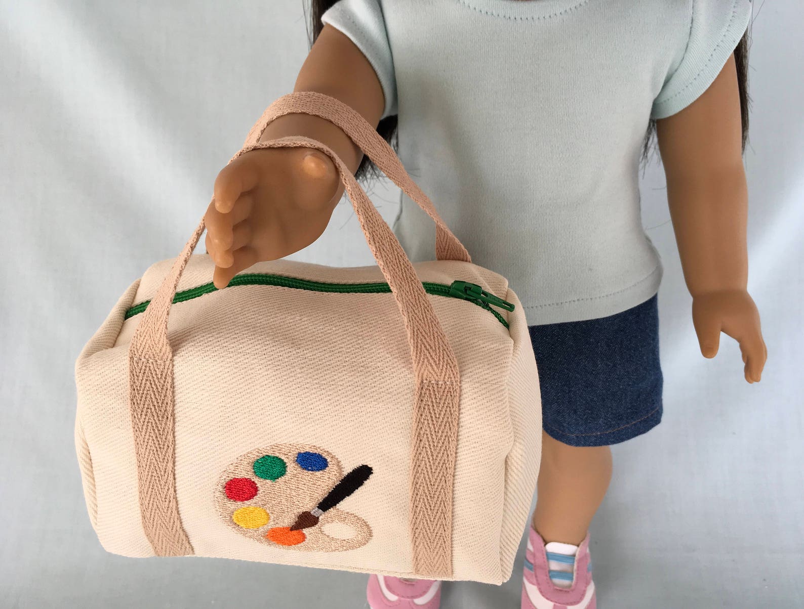 Art/Artist Duffle Bag for American Girl/18 Inch Doll Etsy