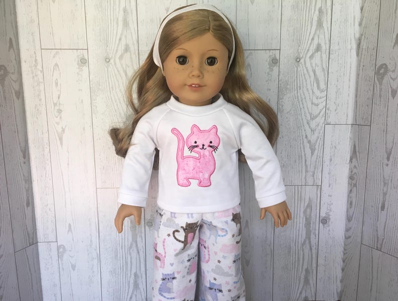 Frozen Elsa and Anna Pajamas for 14 Inch Dolls image 6