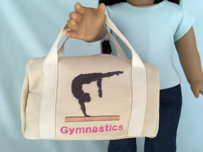 Gymnastics Duffle Bag for American Girl/18 Inch Doll Etsy