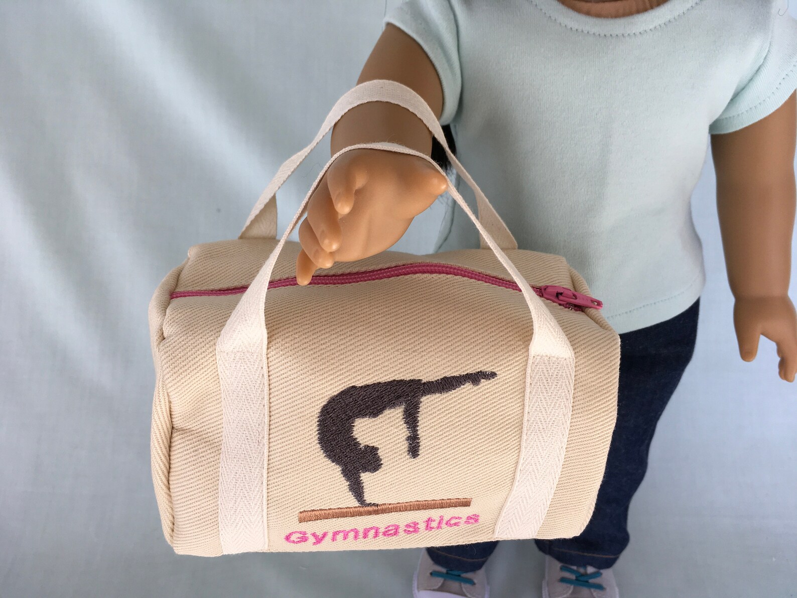 Gymnastics Duffle Bag for American Girl/18 Inch Doll Etsy