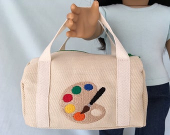 Art/Artist Duffle Bag for 18 Inch Dolls