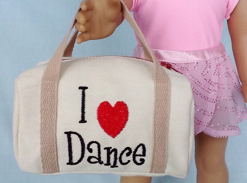 Dance Duffle Bag for American Girl/18 Inch Doll Etsy