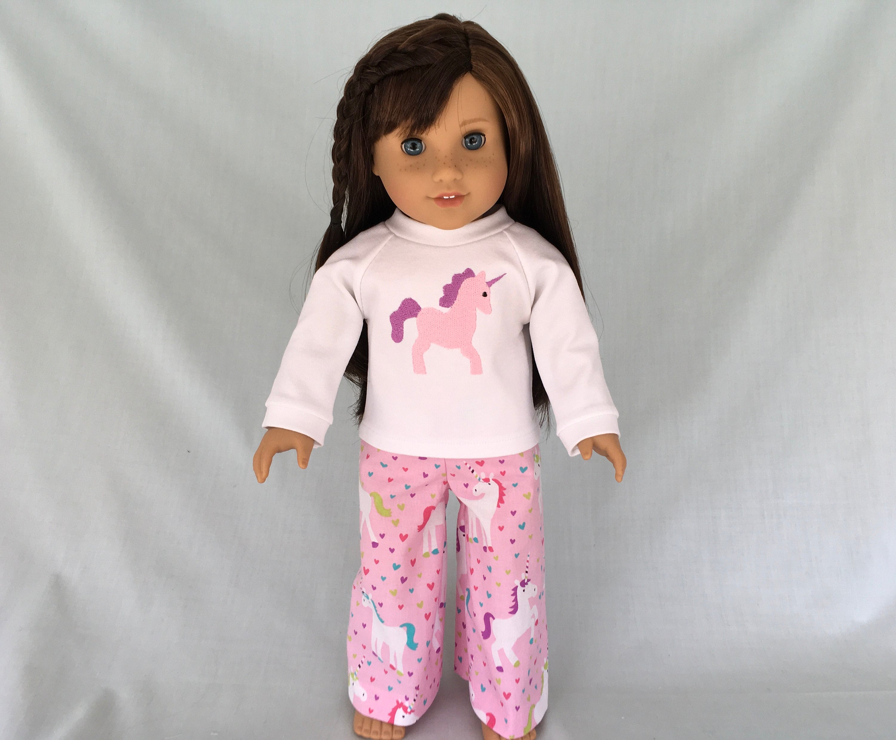 Unicorn Pajamas for American Girl/18 Inch Doll -  Canada