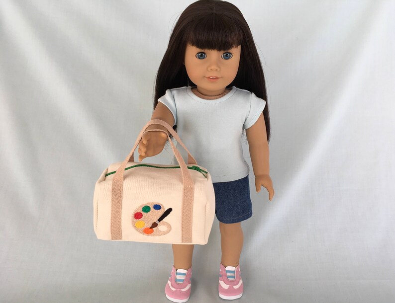 Art/Artist Duffle Bag for American Girl/18 Inch Doll Etsy