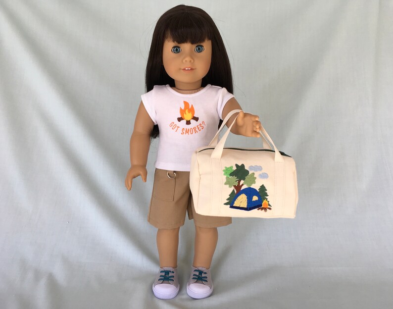 Camping Duffle Bag for American Girl/18 Inch Doll Etsy