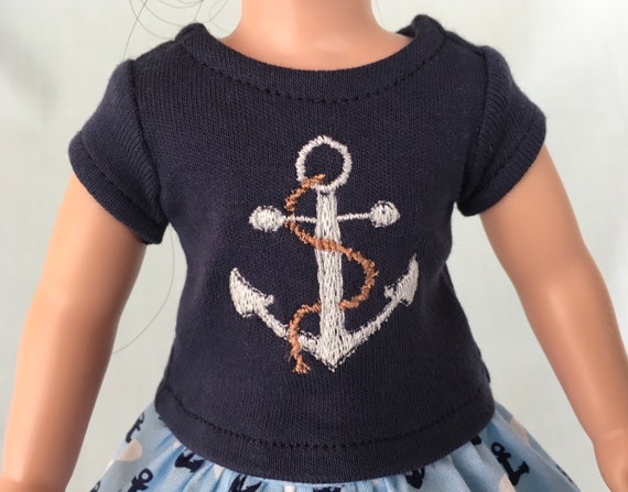 Anchor shirt and skirt outlet