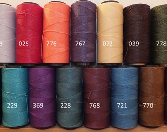 Waxed polyester string 5 rolls, 168m each