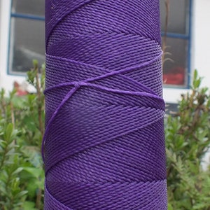 Waxed polyester string 10 rolls with 168m each image 4