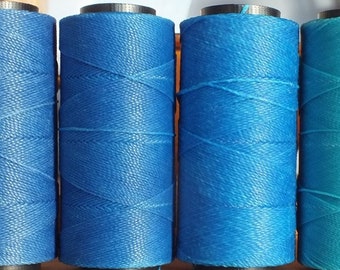 Waxed polyester string 10 rolls with 168m each