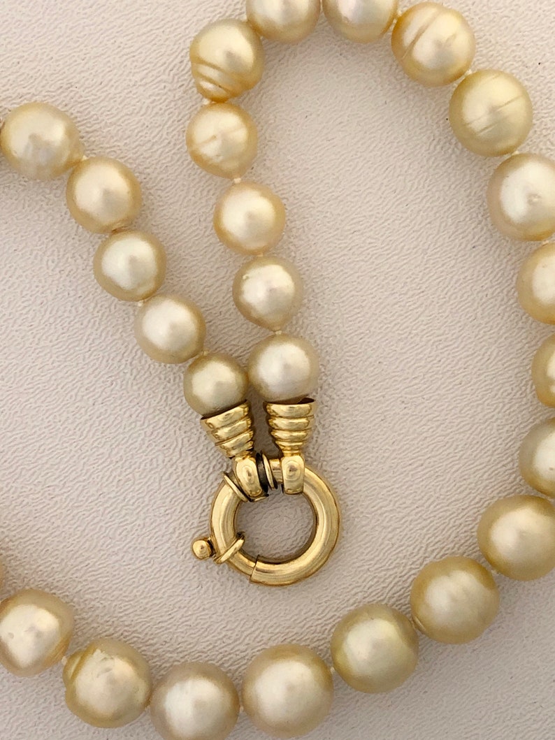 South Sea Baroque Pearl Necklace - Etsy