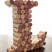 Wine Cork Letter, Wine Cork Monogram, Upcycled Wine Cork Letter - Etsy