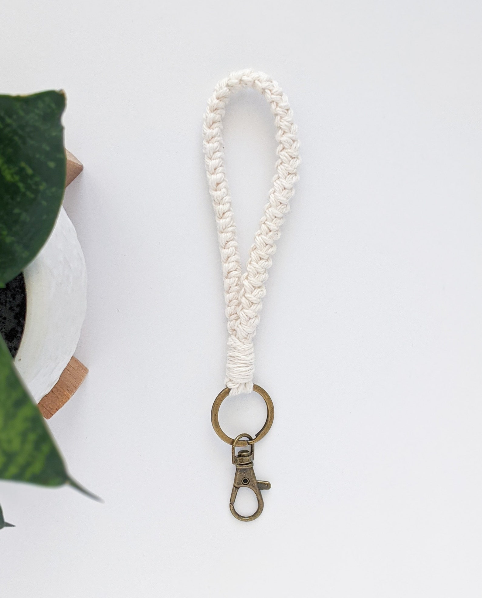 Minimalist Keychain Neutral Keychain Sweet 16 Gift Etsy