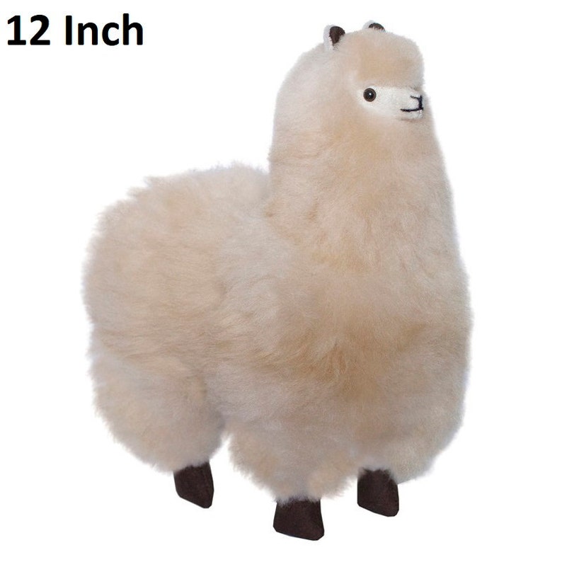alpaca fur stuffed animal
