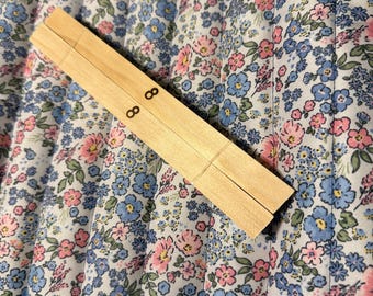 8 inch Stay Square Bar (set of 2)