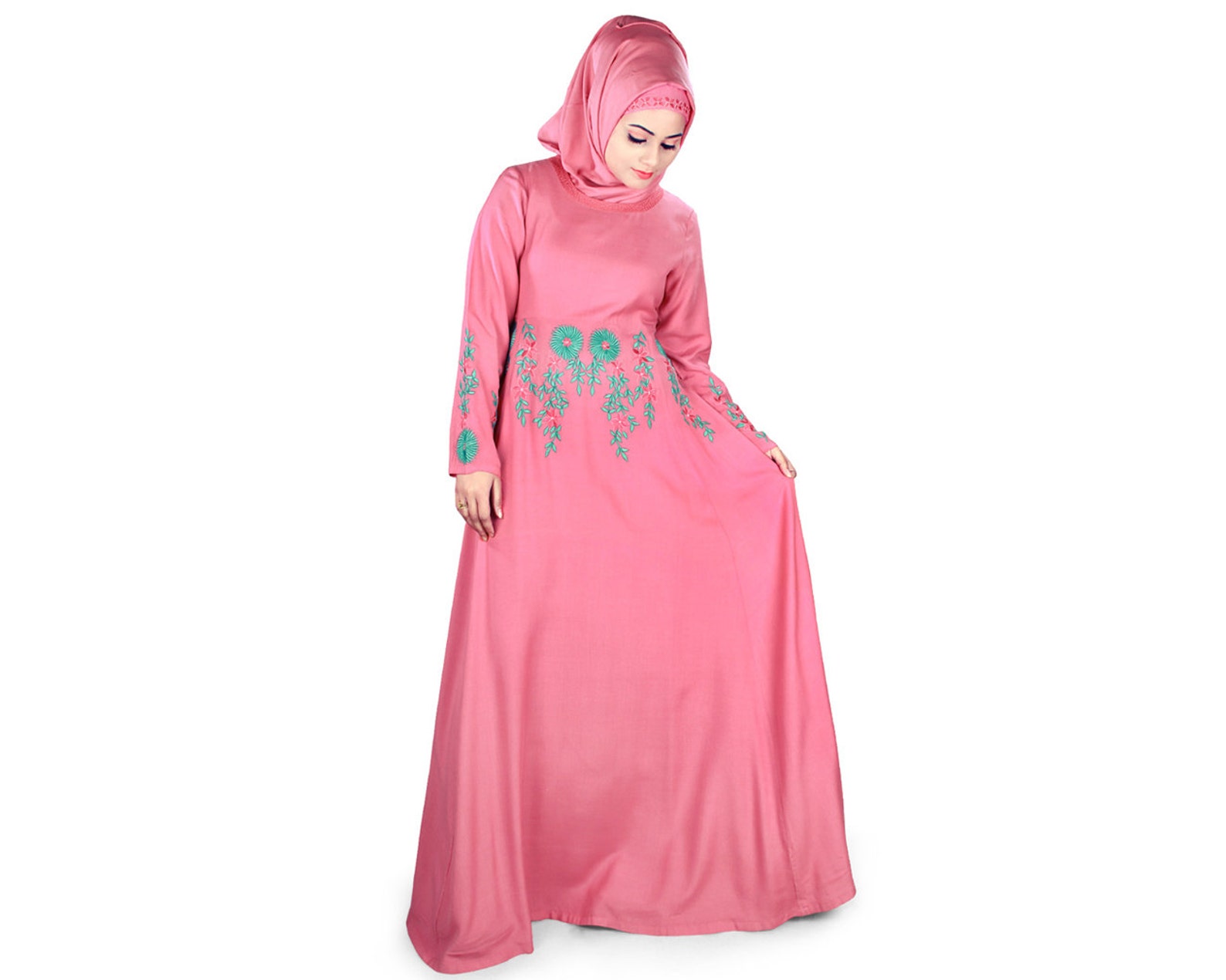 Мусульманские Платья С Вышивкой фото 22