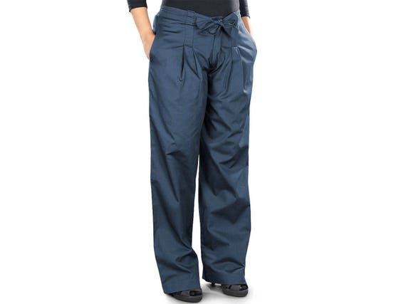navy blue pant formal