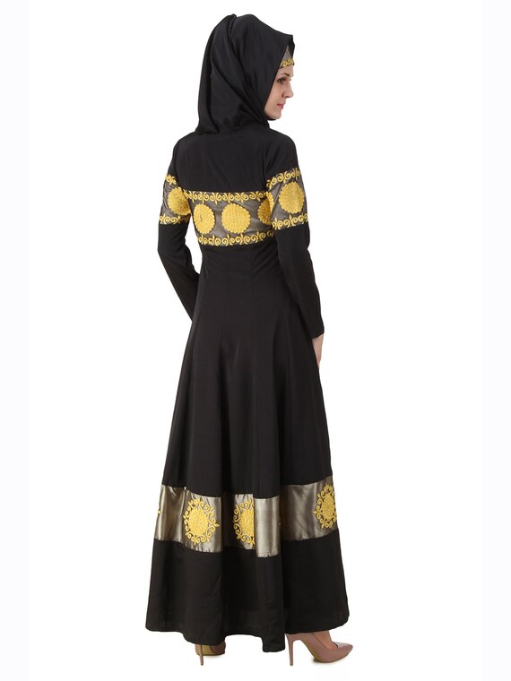 green emerald velvet dress Everyday Abaya & Dress Set