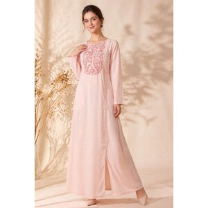 Blush Pink Modest Dress - Etsy