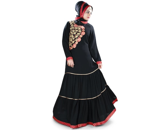 Mybatua Muslim Women Designer Black 