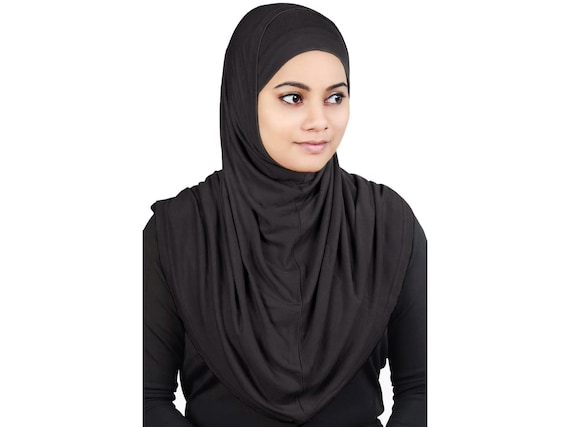2-Piece Al-Amira Hijab, Soft Viscose Jersey, Includes Under Scarf | 30 Colors