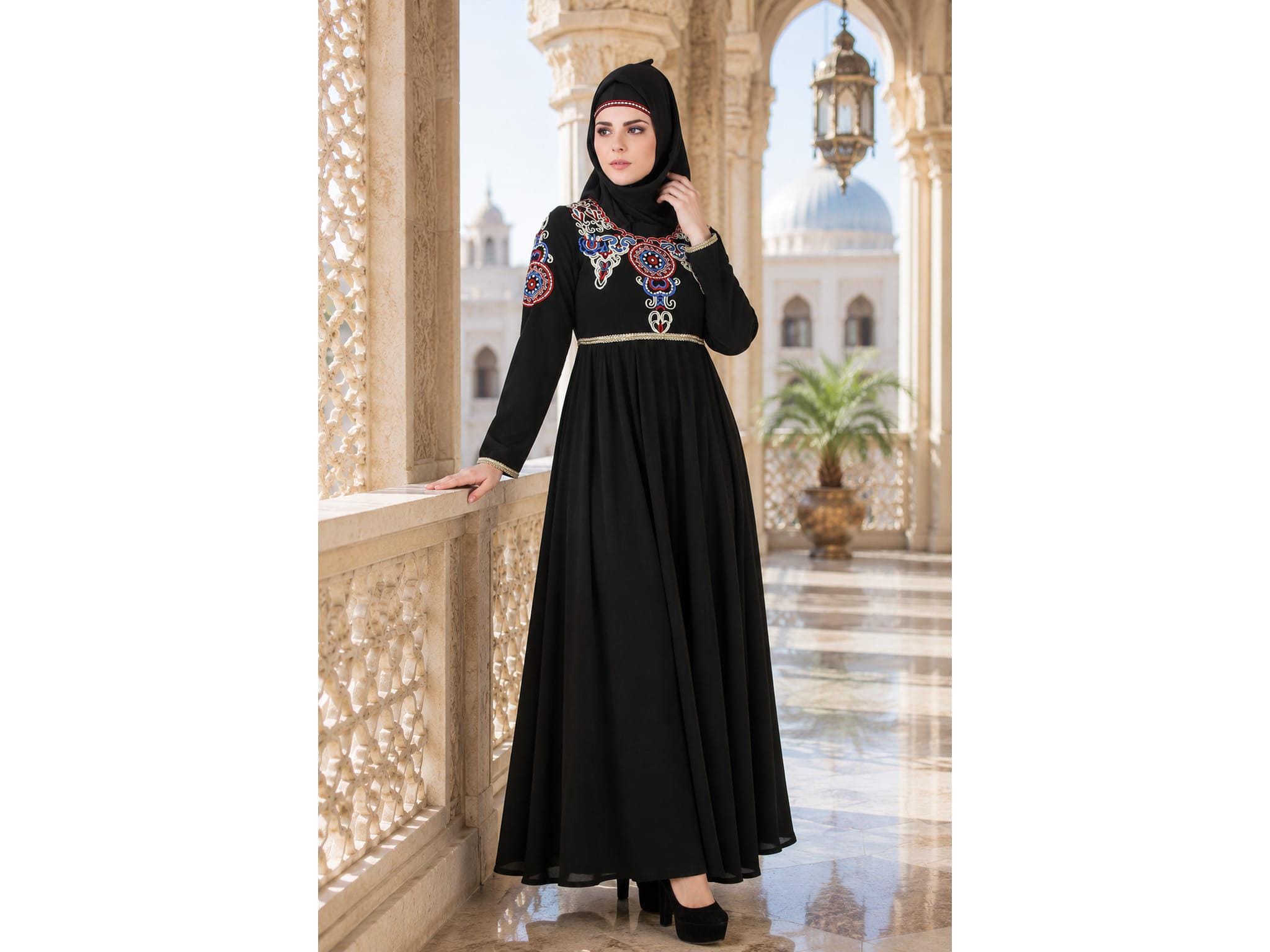 midi dress ayanahijab Modest Abaya Fashion Collection for Somali Girls