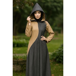 white christmas dresses Plus Size LEVI`S Hooded Sweatshirt Dress 5XL Loose Denim Hoodie Dress –  MARTINELI2