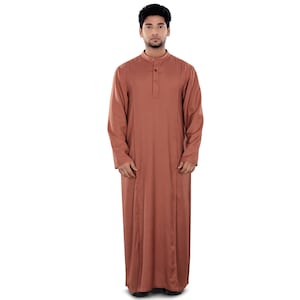 Redwood Rayon Galabiyya: Islamic Mens Thobe