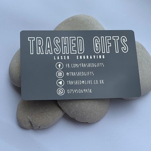 Visitekaartje - gepersonaliseerd visitekaartje - gepersonaliseerd visitekaartje - zwart visitekaartje - aangepast logo - gegraveerd kaartje - ontwerp visitekaartje