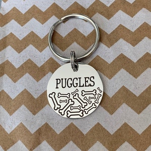 Personalised Dog Tag, Engraved Pet ID, Custom Pet Tag, Customised Pet ID, Collar Tag, Puppy Tag, Cat id, Cat Tag, Dog ID Tag