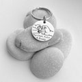 Fist Bump with Paw - Gift for Daddy - Personalised Daddy Gift - Daddy Keyring - Gift for Dad - Dad Gifts - Daddy Gifts - Gift for Him - Xmas product logo