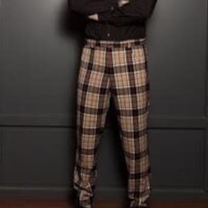 Burberry plaid pants Etsy France