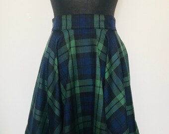 Jupe 2025 tartan vert