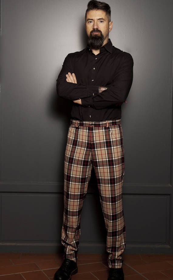 Burberry tartan trousers Clearance