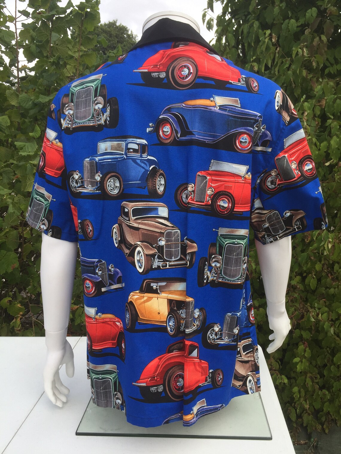Men's Shirt / Bowling Cut Shirt / Hot Rod Shirt / Etsy