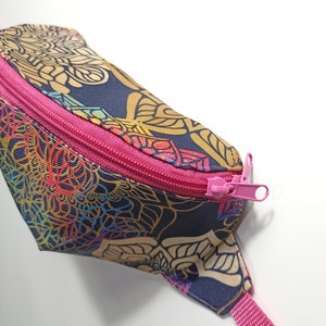 Bunte orientalische Gürteltasche, Hüfttasche, Bauchtasche, lustige Packung, wasserfest, handgemacht