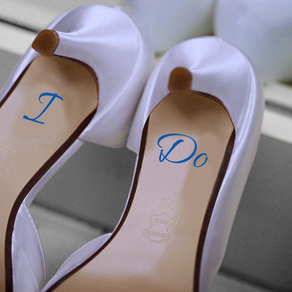 I Do - shoe stickers