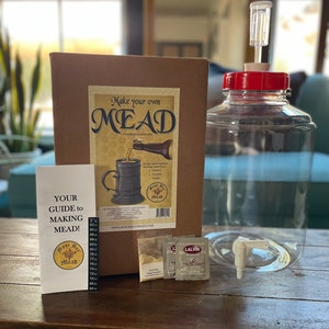 3 gallon mead making kit by Must Bee Company- Make your own mead