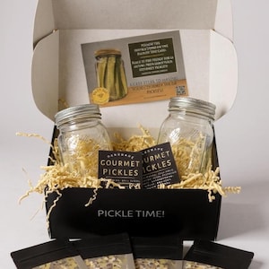 PICKLE KIT- Make your own delicious Pickles in 24 hours! Makes 4 batches