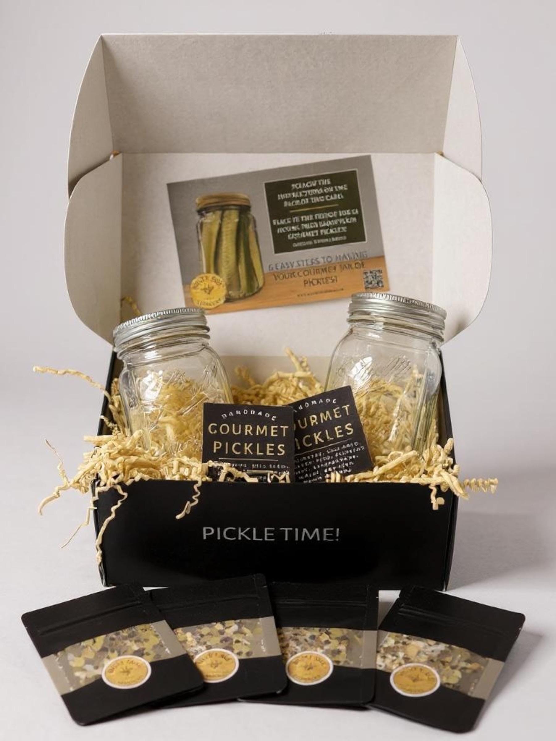 PICKLE KIT- Make your own delicious Pickles in 24 hours! Makes 4 batches
