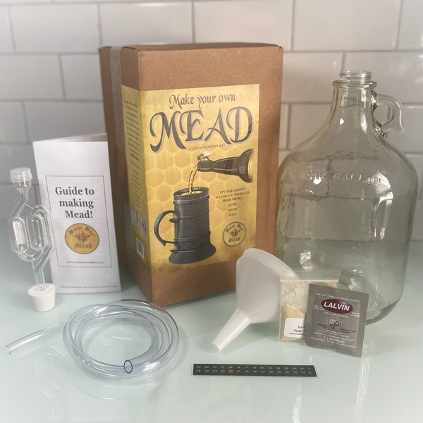 Mead Making Kit - Make your own 1 gallon of delicious Mead