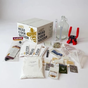 Complete Hard Cider, Hard Seltzer and Mead Making Kit all in one Master Fermentation Kit